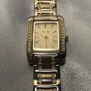 Caravelle Bulova silver Watch